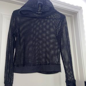 Women’s Mesh hooded Shirt